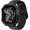 Spigen Rugged Armor 2, matte black - Apple Watch 11 42mm - (ACS10491)