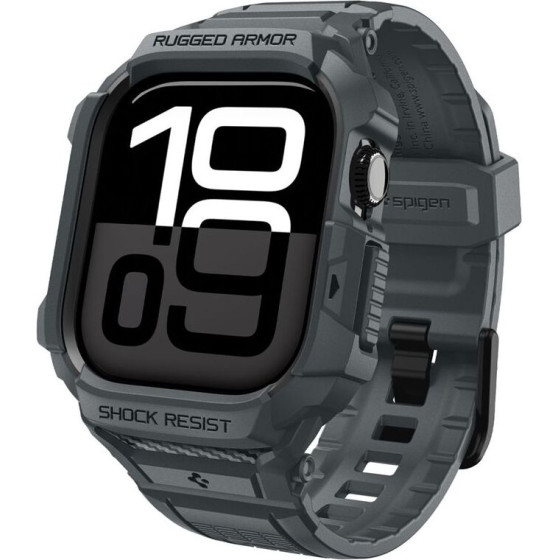 Spigen Rugged Armor Pro 2, dark gray - Apple Watch 11 46mm - (ACS10504)