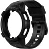 Spigen Rugged Armor Pro, black - Samsung Galaxy Watch 4 Classic (46mm) - (ACS03832)