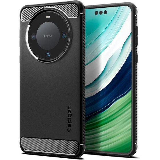Spigen Rugged Armor, black - Huawei Mate 60 Pro - (ACS07219)