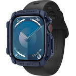 Spigen Rugged Armor, navy blue - Apple Watch 11/10 42mm - (ACS08586)