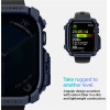 Spigen Rugged Armor, navy blue - Apple Watch 11/10 42mm - (ACS08586)
