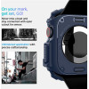 Spigen Rugged Armor, navy blue - Apple Watch 11/10 42mm - (ACS08586)