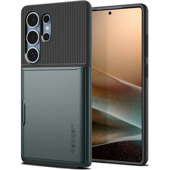 Spigen Slim Armor CS, abyss green - Samsung Galaxy S25 Ultra - (ACS08968)