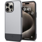 Spigen Style Armor MagSafe, classic silver - iPhone 15 Pro - (ACS06748)