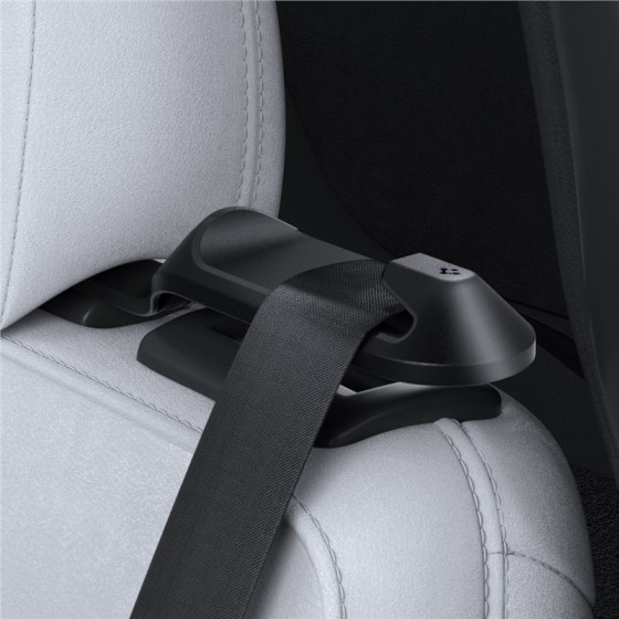 Spigen Tesla Backseat Seatbelt Holder, black - Tesla Model Y - (ACP06041)