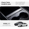 Spigen Tesla Cable Organizer Station, black - Tesla Model Y/3 - (ACP07085)