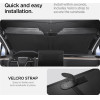 Spigen Tesla Car Front Windshield Sunshade, black - Tesla Model X - (ACP09094)