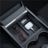 Spigen Tesla Console Organizer (Bottom), black - Tesla Model 3 2024 - (ACP07407)