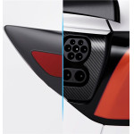 Spigen Tesla Protective Film and Wrap Set for Charge Port (EU), carbon - Tesla Model Y/3 - (ACP07595)