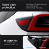 Spigen Tesla Protective Film and Wrap Set for Charge Port (EU), carbon - Tesla Model Y/3 - (ACP07595)