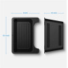 Spigen Tesla Rear Under Air Outlet Storage Box, black - Tesla Model Y - (ACP05758)