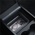 Spigen Tesla Sliding Console Organizer (Bottom), black - Tesla Model 3 2024 - (ACP07785)