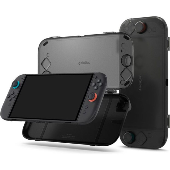 Spigen Thin Fit 360, frost black - Nintendo Switch 2 - (ACS10487)