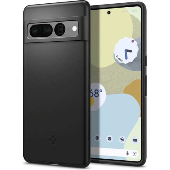 Spigen Thin Fit, black - Google Pixel 7 Pro - (ACS04733)