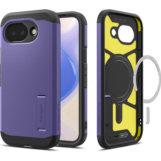Spigen Tough Armor MagSafe, ash violet - Google Pixel 2026a - (ACS11281)