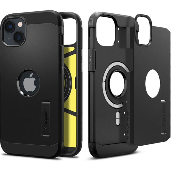 Spigen Tough Armor MagSafe, black - iPhone 14 - (ACS05062)