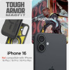 Spigen Tough Armor MagSafe, frost black - iPhone 16 - (ACS08515)