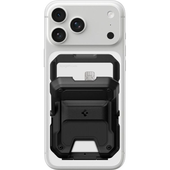 Spigen Tough Armor Pro Wallet MagSafe 5 Card, black - (AFA09327)