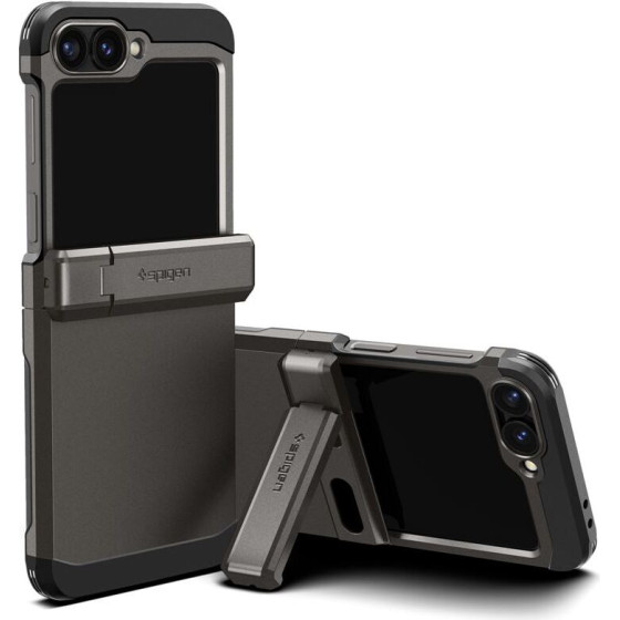 Spigen Tough Armor Pro, gunmetal - Samsung Galaxy Z Flip6 - (ACS08360)