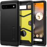 Spigen Tough Armor, black - Google Pixel 6a - (ACS04479)