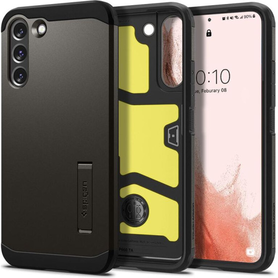 Spigen Tough Armor, gunmetal - Samsung Galaxy S22 - (ACS03992)