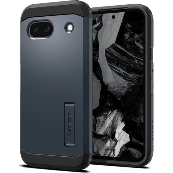 Spigen Tough Armor, metal slate - Google Pixel 8a - (ACS07265)