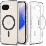 Spigen Ultra Hybrid MagSafe, clear graphite - Google Pixel 2026a - (ACS11277)