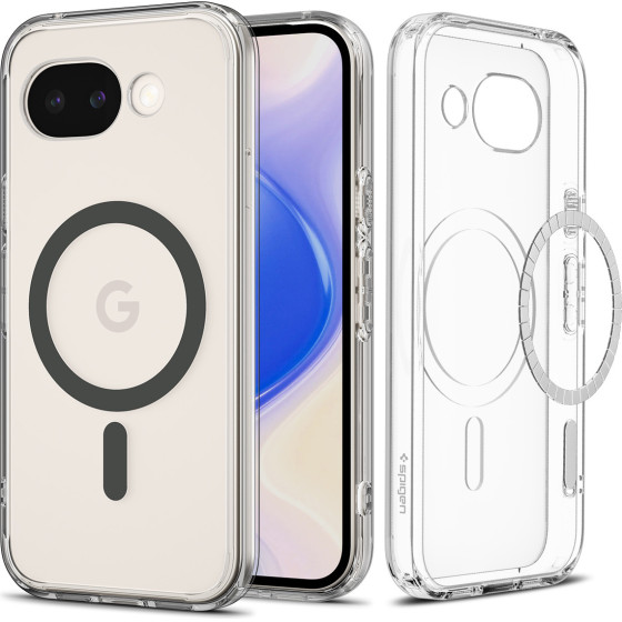 Spigen Ultra Hybrid MagSafe, clear graphite - Google Pixel 2026a - (ACS11277)
