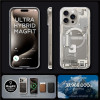 Spigen Ultra Hybrid MagSafe, zero one natural titanium - iPhone 15 Pro Max - (ACS07211)