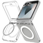 Spigen Ultra Hybrid Pro MagSafe, clear white - Samsung Galaxy Z Flip7 FE/Flip 6 - (ACS09806)