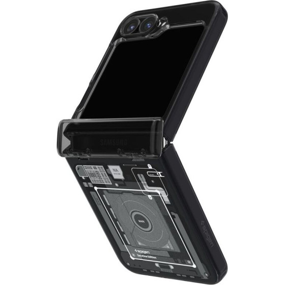 Spigen Ultra Hybrid Pro, zero one - Samsung Galaxy Z Flip6/7 FE - (ACS08289)