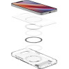 Spigen Ultra Hybrid S MagSafe, clear white - iPhone 16e - (ACS09148)
