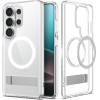 Spigen Ultra Hybrid S MagSafe, clear white - Samsung Galaxy S2026 Ultra - (ACS11032)