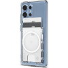 Spigen Ultra Hybrid Wallet MagSafe+, crystal clear - Samsung Galaxy S25 Series - (AFA09207)