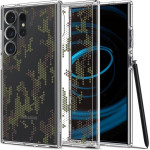 Spigen Ultra Hybrid, digital camo - Samsung Galaxy S24 Ultra - (ACS07547)
