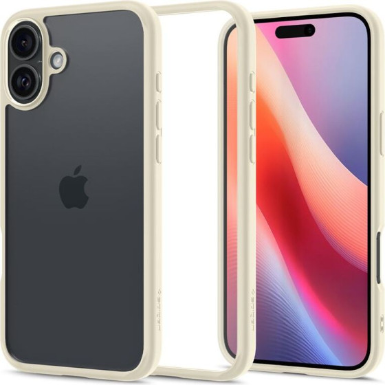 Spigen Ultra Hybrid, mute beige - iPhone 16 Plus - (ACS08073)