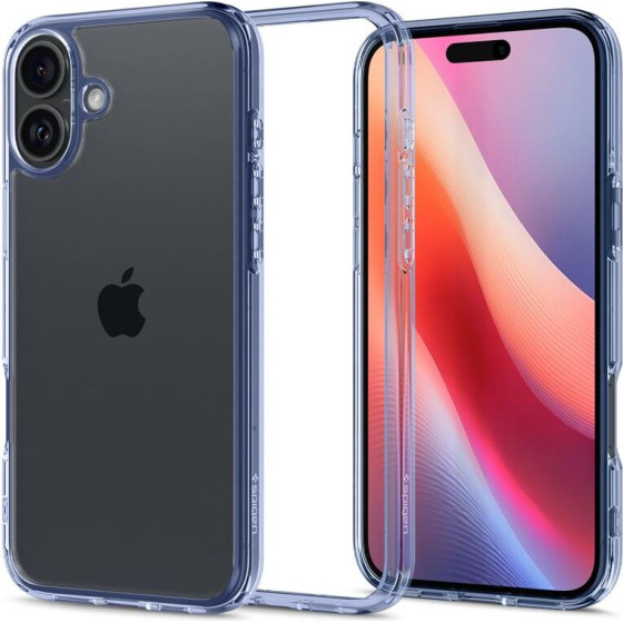 Spigen Ultra Hybrid, sky crystal - iPhone 16 Plus - (ACS08074)