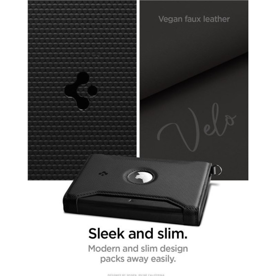 Spigen Universal AirTag Passport Holder, black - (AFA08852)
