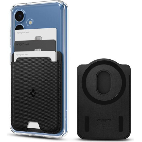 Spigen Urban Fit Wallet MagSafe, black - Samsung Galaxy S25 series - (AFA09208)