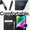 Spigen Wallet S, black - iPhone 14 - (ACS05421)