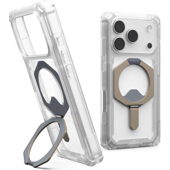 UAG Plasma XTE Magsafe,Clear/Titanium - iPhone 17 Pro - (114527114G36)