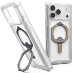 UAG Plasma XTE Magsafe,Clear/Titanium - iPhone 17 Pro Max - (114528114G36)