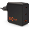 UAG SRGE 100W 3Port ((2)USB-C, (1)USB-A) Wall Charger WW Black - (9B443811V4040)