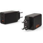 UAG SRGE 65W 3Port ((2)USB-C, (1)USB-A)Wall Charger EU Black - (9B443711V4040)