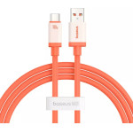 Baseus Cable USB-A - Type-C, 2m, 100W, Zero Degree S /canyon coral/ - P10368801731-01