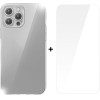 Baseus Case + Screen Protector Corning Series Apple iPhone 15, P60112203201-00 /transparent/