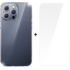Baseus Case + Screen Protector Crystal Series Apple iPhone 15 Pro Max, P60114406201-03 /transparent/