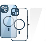Baseus Case + Screen Protector Frame MagSafe Apple iPhone 14 /blue/