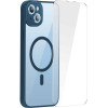 Baseus Case + Screen Protector Frame MagSafe Apple iPhone 14 /blue/